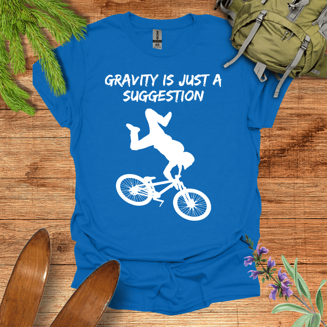 Gravity Bike T-Shirt Royal / S