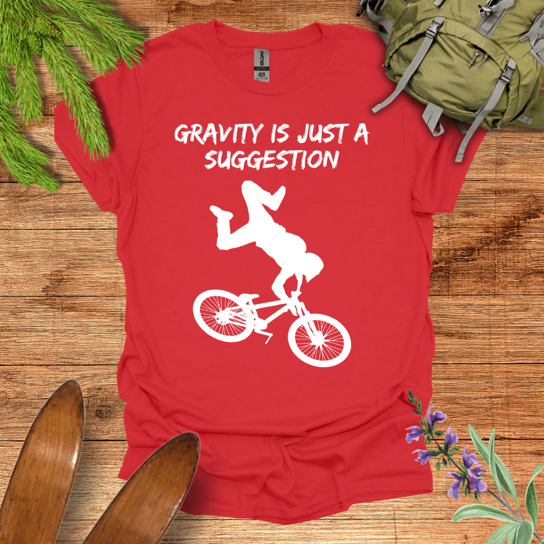 Gravity Bike T-Shirt Red / S
