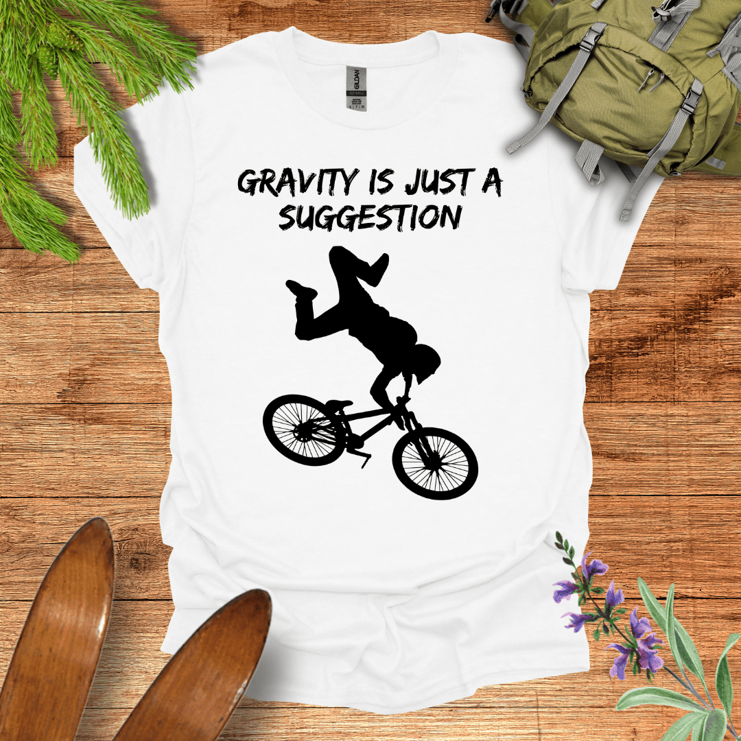 Gravity Bike T-Shirt White / S