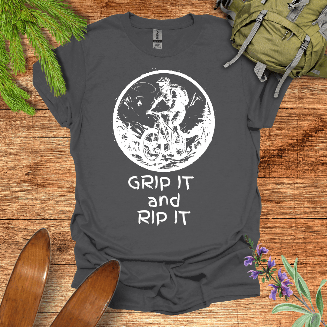 Grip It and Rip It T-Shirt Charcoal / S