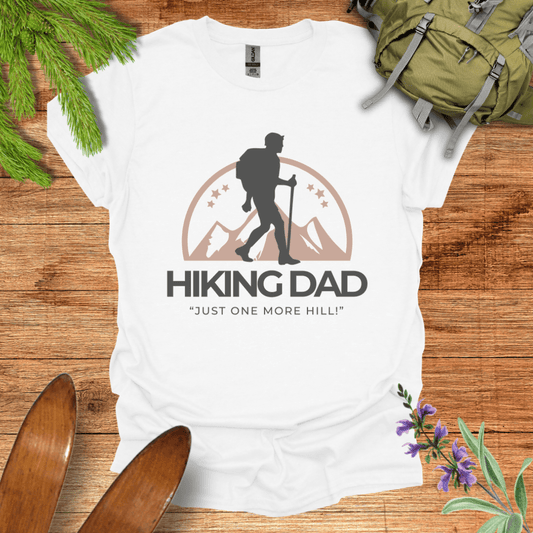 Hiking Dad T-Shirt White / S