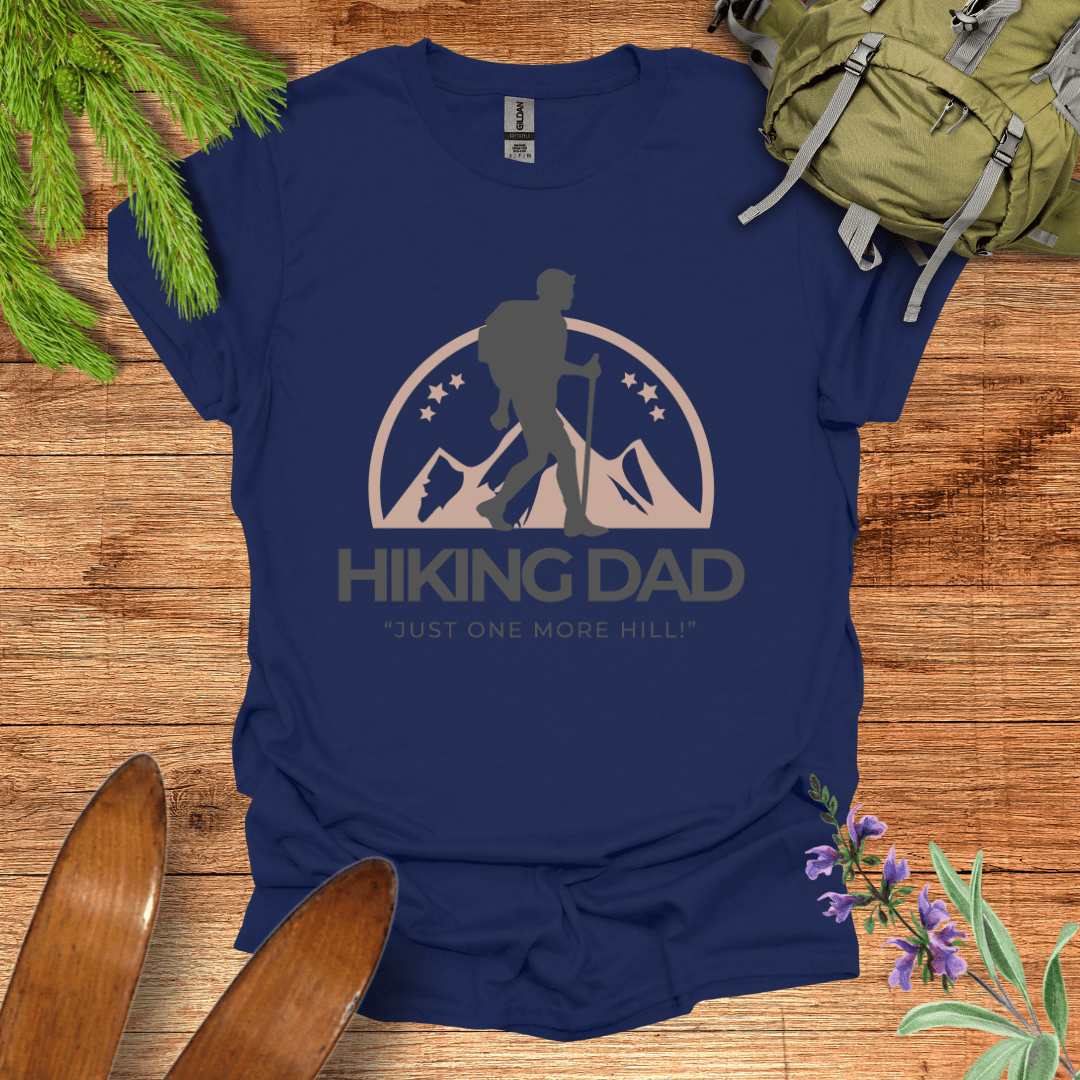 Hiking Dad T-Shirt Navy / S