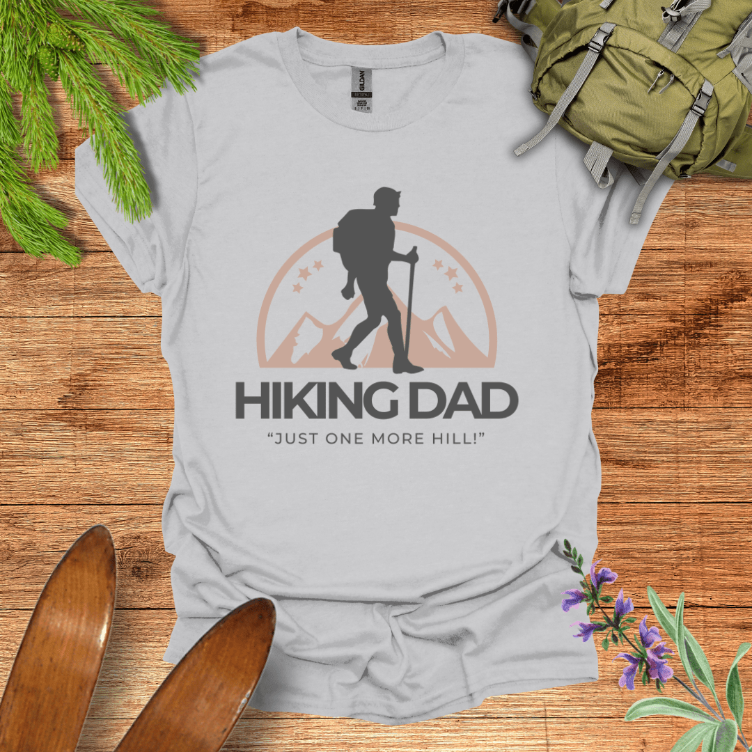 Hiking Dad T-Shirt Ice Grey / S