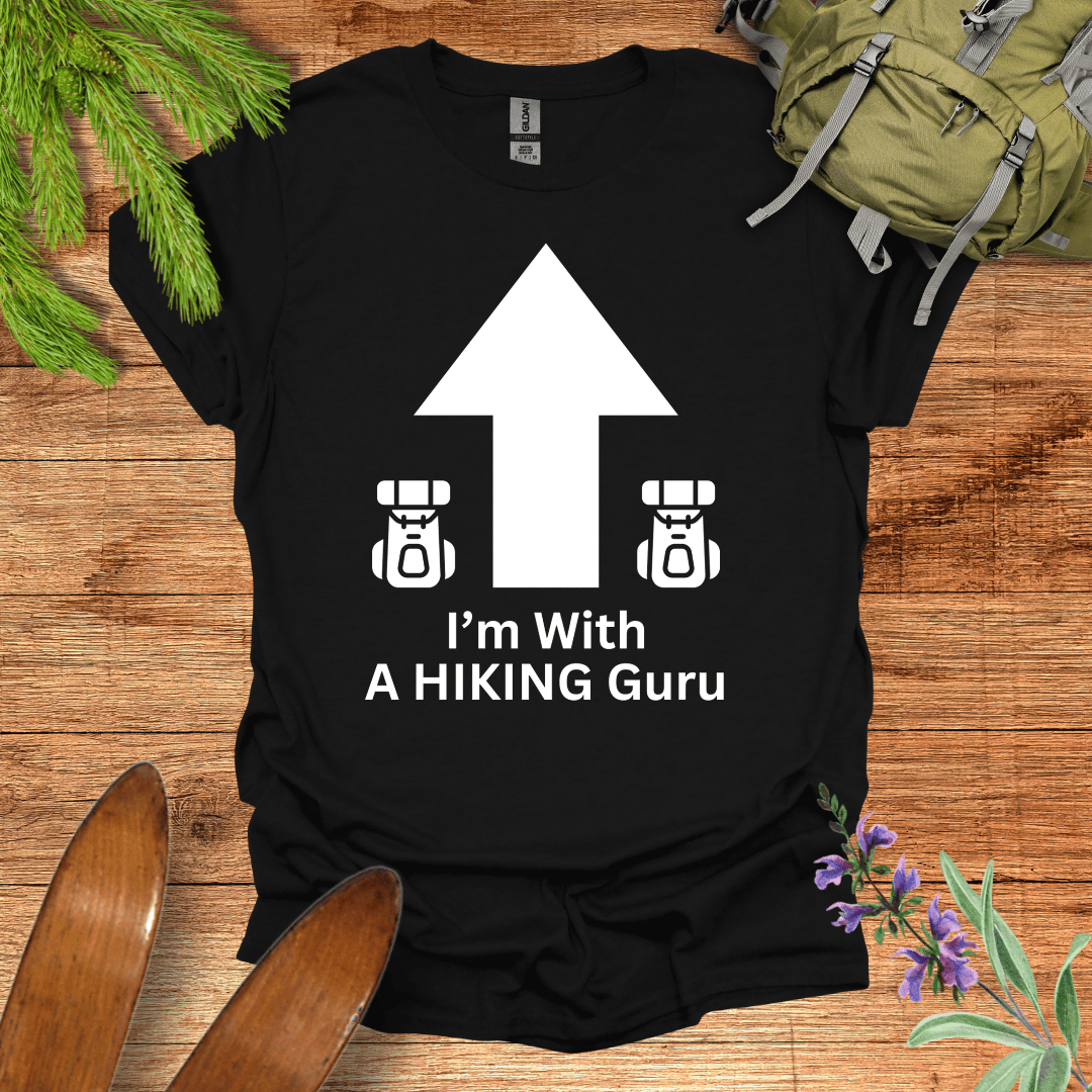 Hiking Guru T-Shirt Black / S