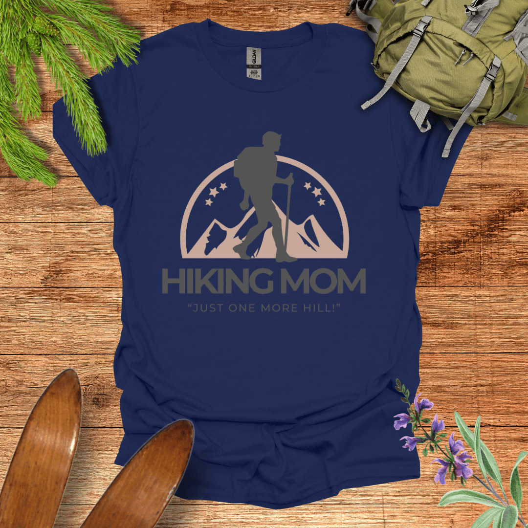 Hiking Mom T-Shirt Navy / S