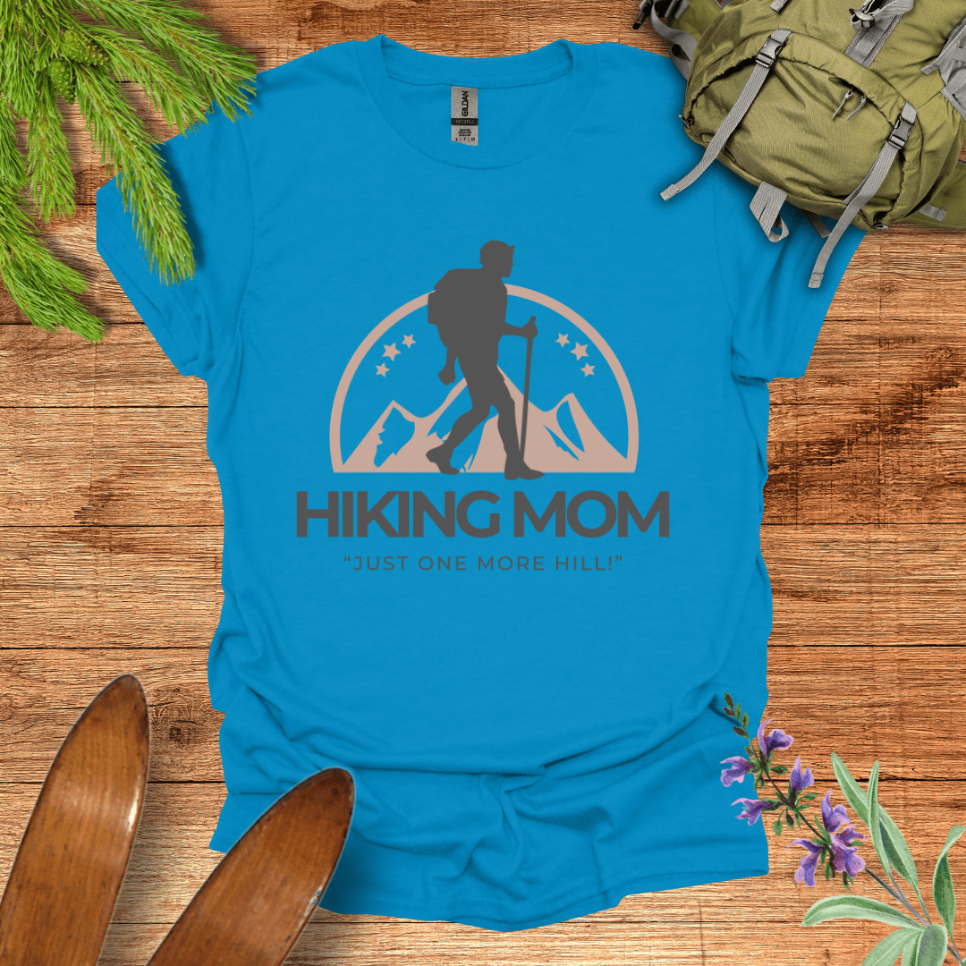 Hiking Mom T-Shirt Sapphire / S