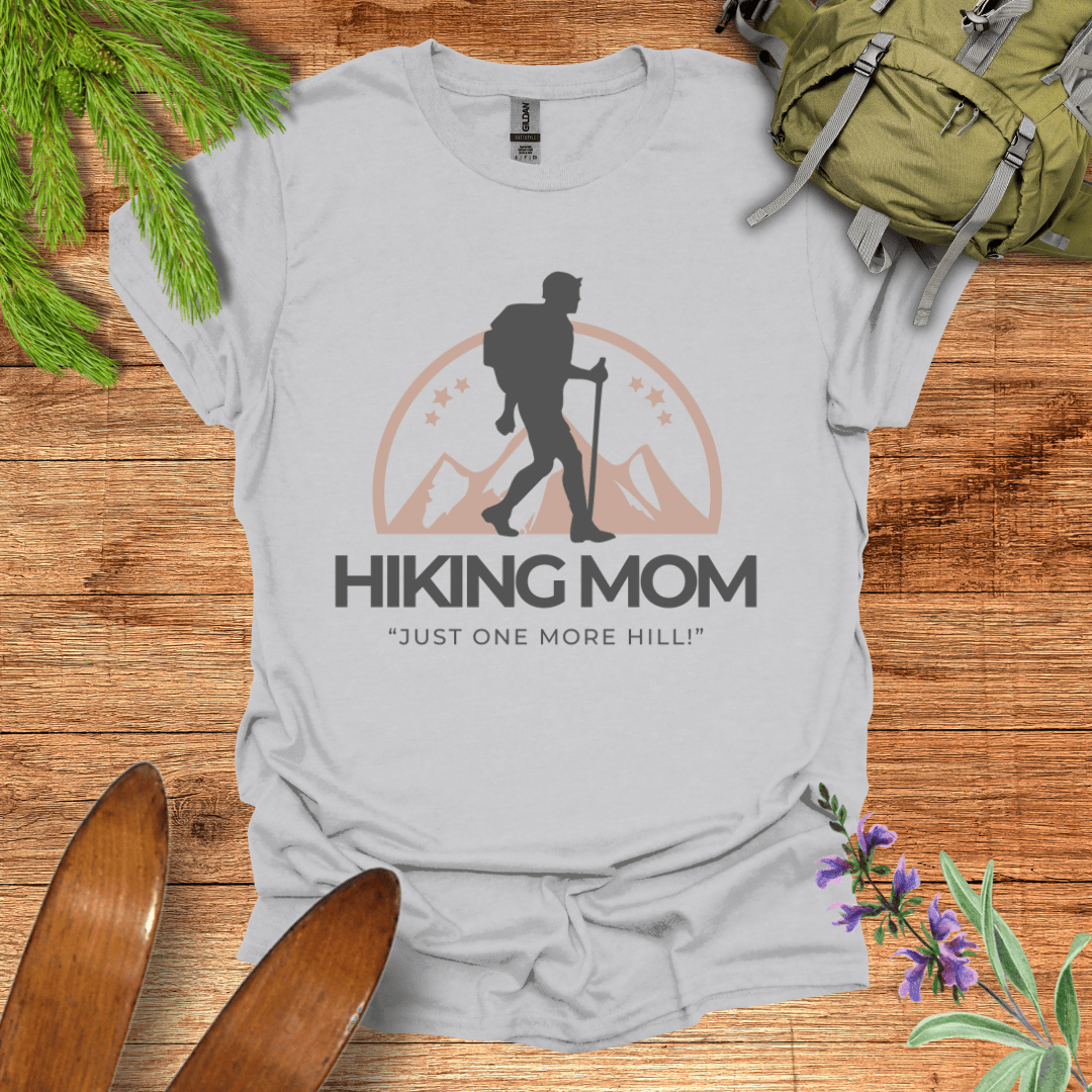 Hiking Mom T-Shirt Ice Grey / S