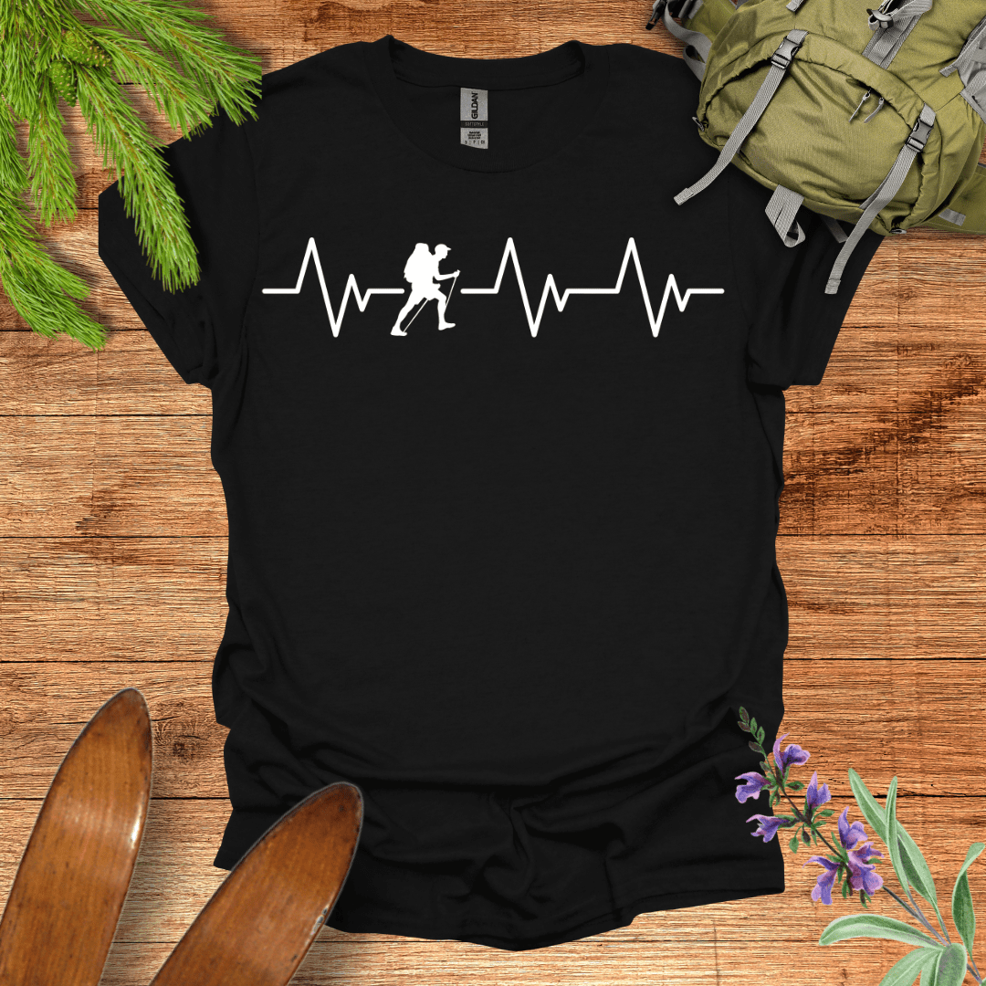 Hiking Pulse T-Shirt Black / S