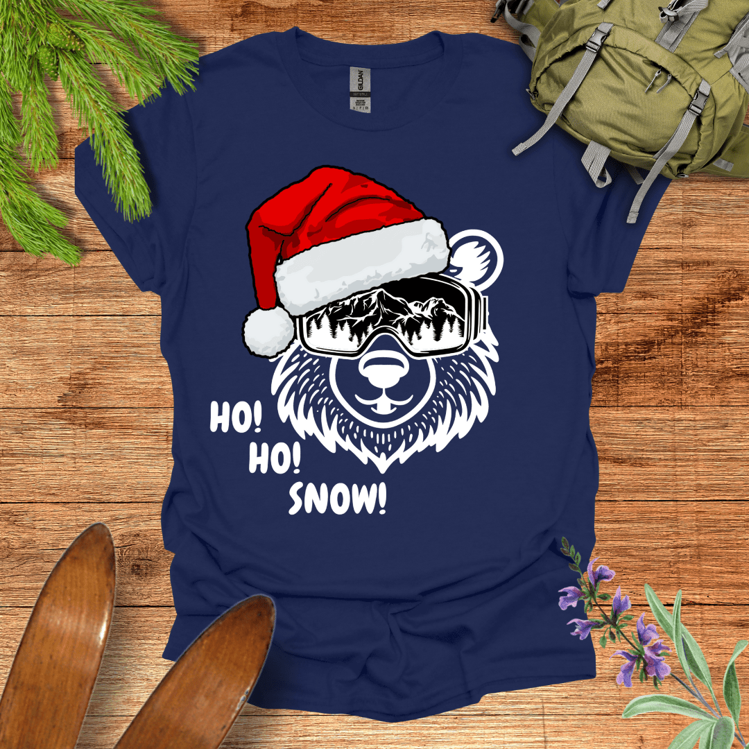 Ho Ho Snow T-Shirt Navy / S