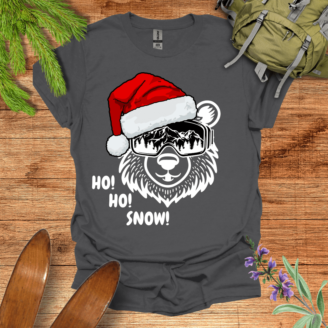 Ho Ho Snow T-Shirt Charcoal / S