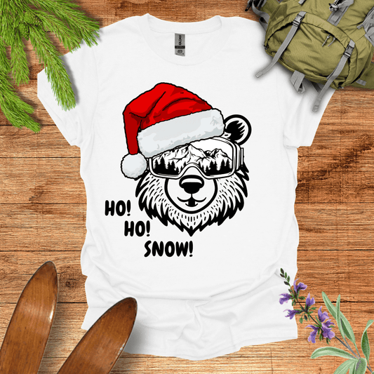 Ho Ho Snow T-Shirt White / S