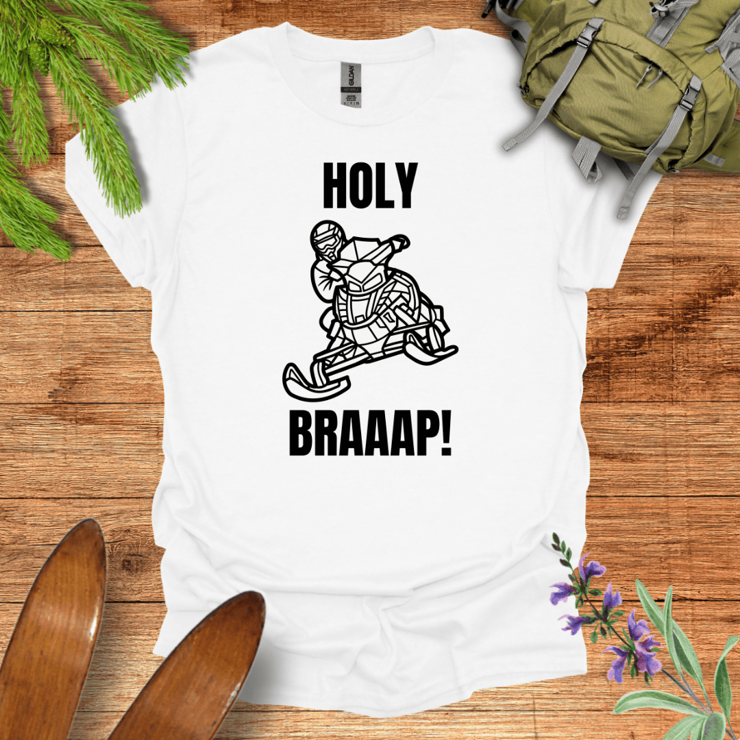 Holy Braaap T-Shirt White / S