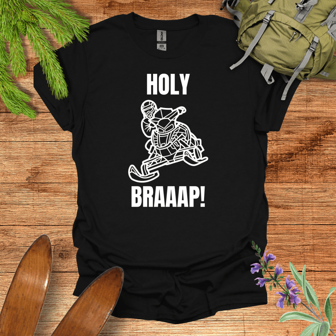 Holy Braaap T-Shirt Black / S