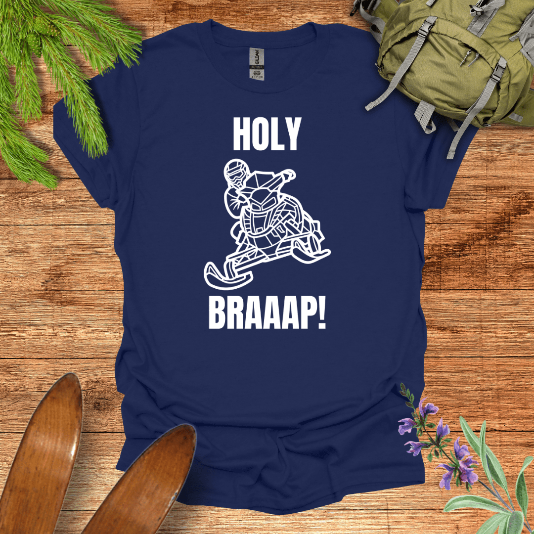 Holy Braaap T-Shirt Navy / S