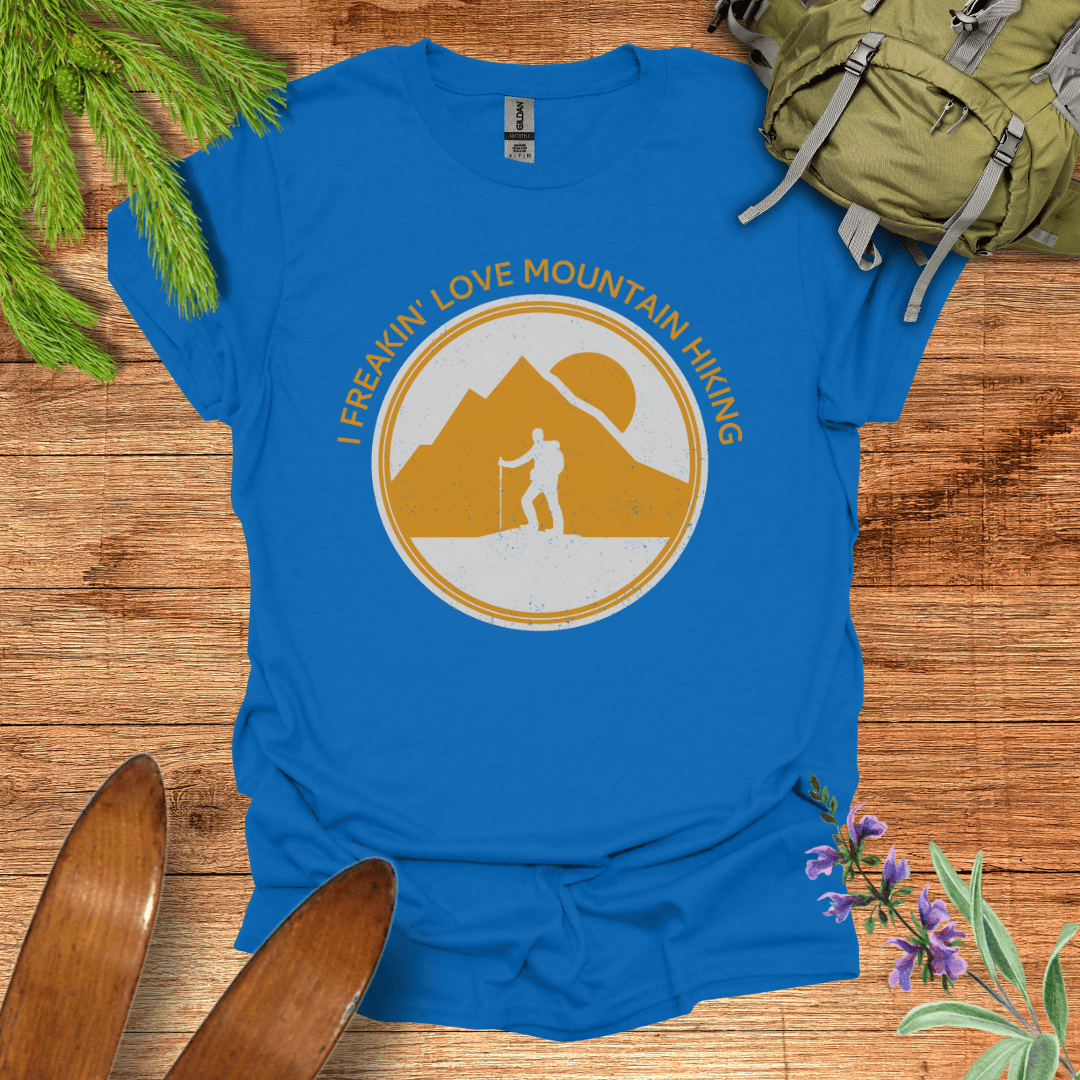 Mountain Hiking T-Shirt Royal / S