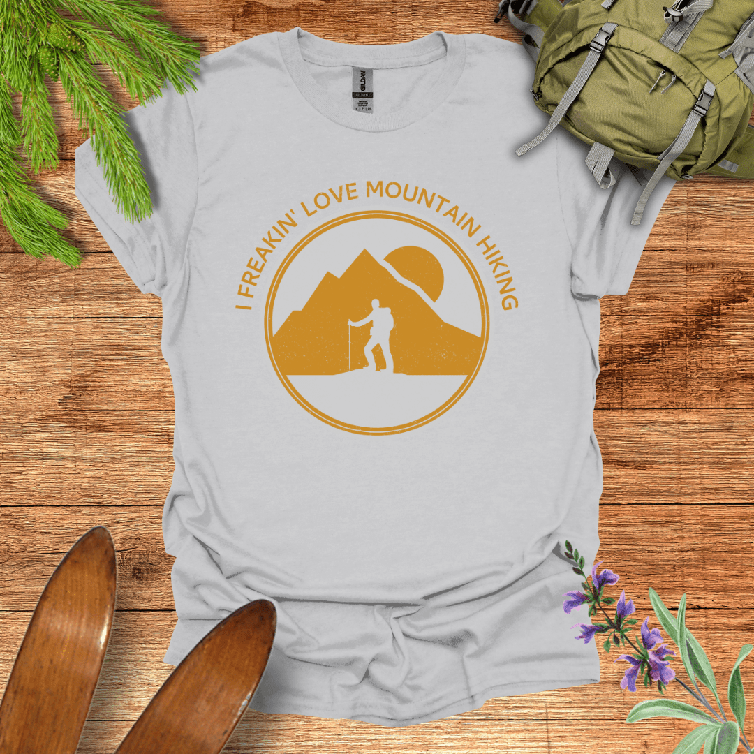 Mountain Hiking T-Shirt Ice Grey / S