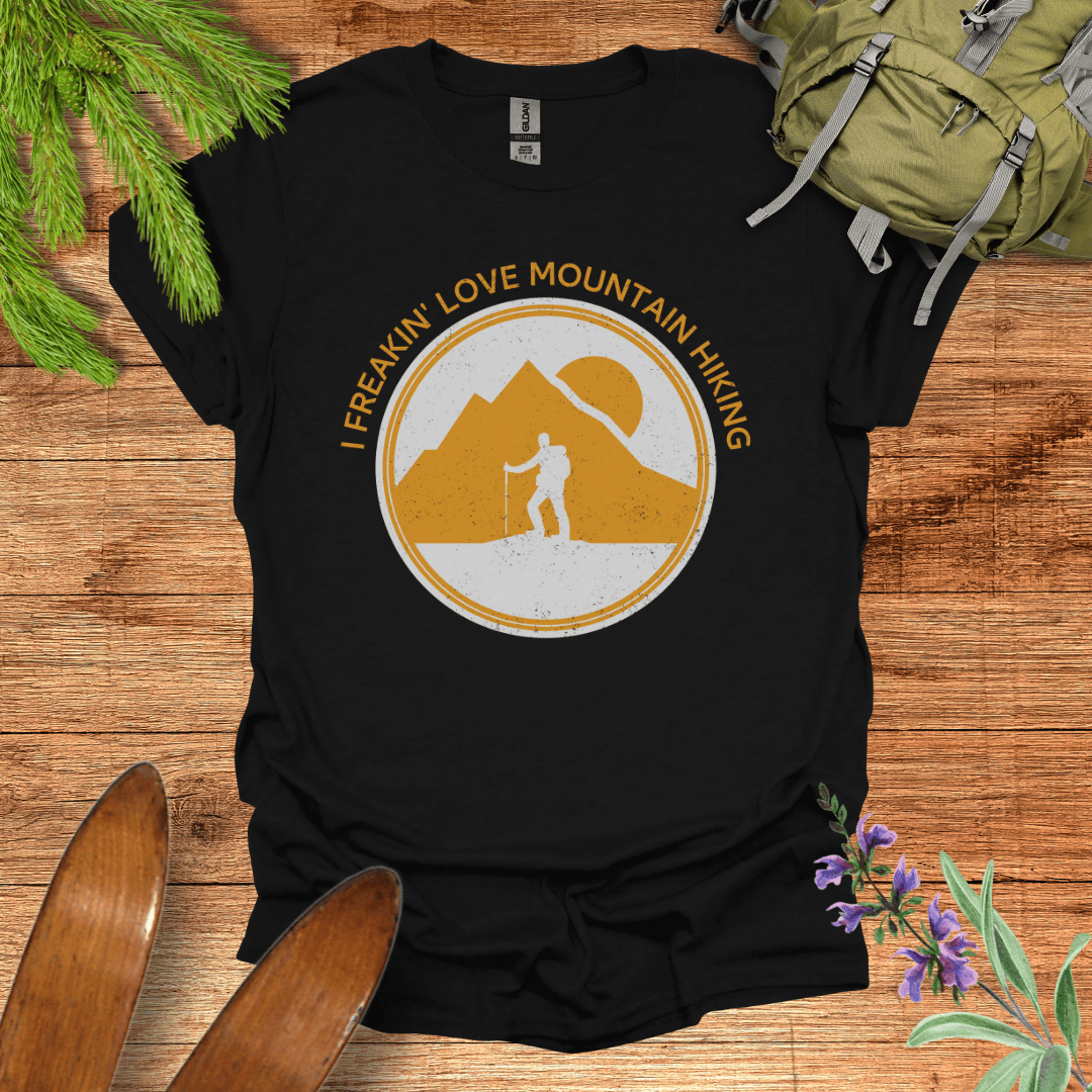 Mountain Hiking T-Shirt Black / S