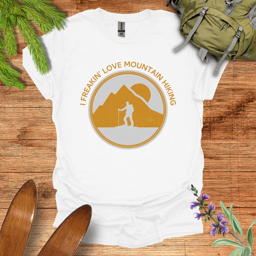 Mountain Hiking T-Shirt White / S