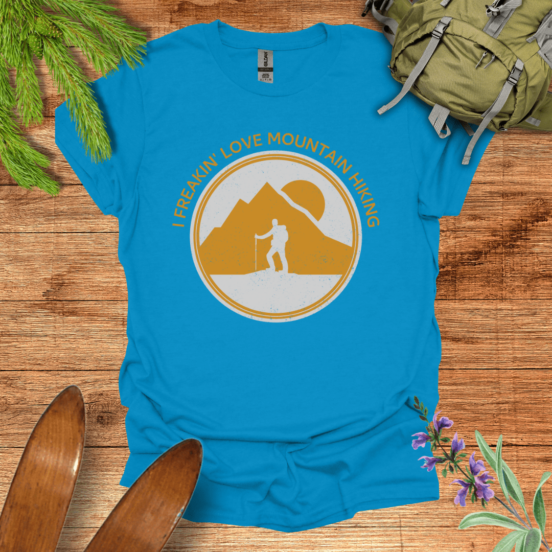 Mountain Hiking T-Shirt Sapphire / S