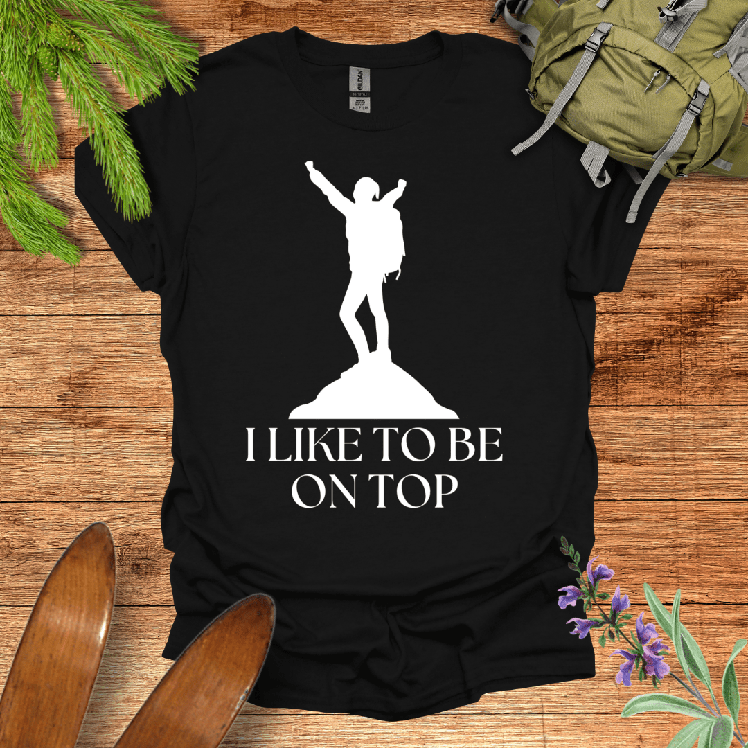 On Top Climbing T-Shirt Black / S