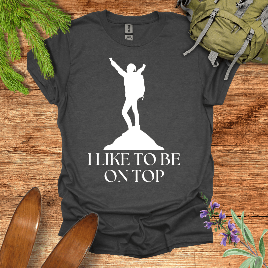 On Top Climbing T-Shirt Dark Heather / S