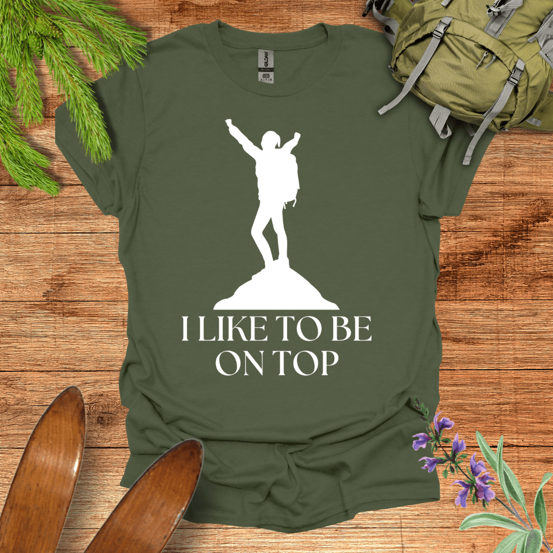 On Top Climbing T-Shirt Military Green / S