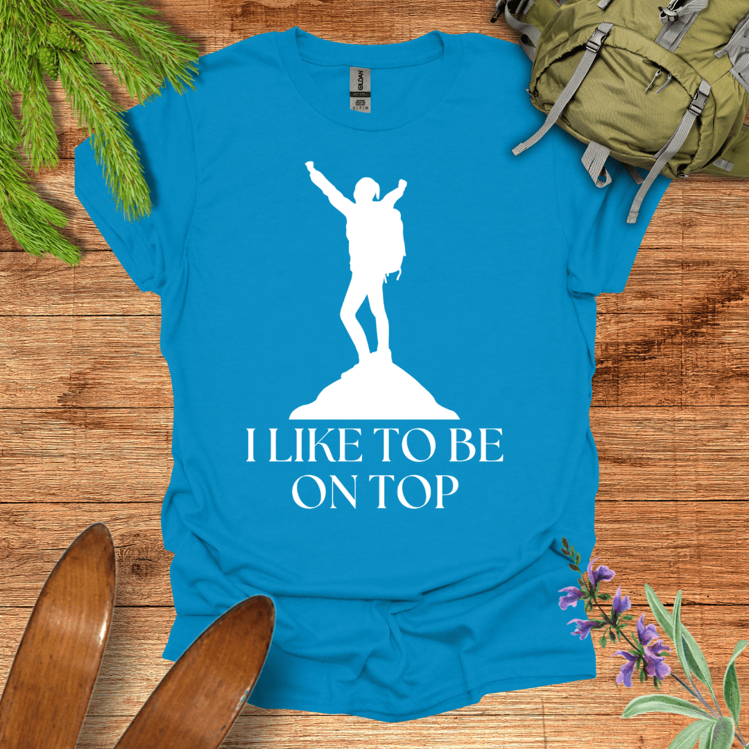 On Top Climbing T-Shirt Sapphire / S