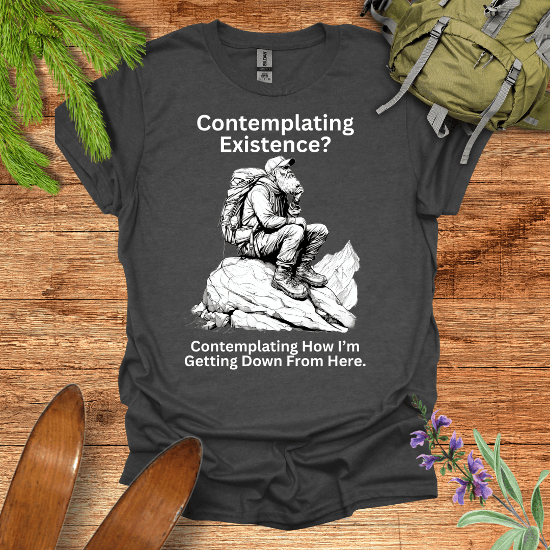 Peak Philosophy Hiking T-Shirt Dark Heather / S