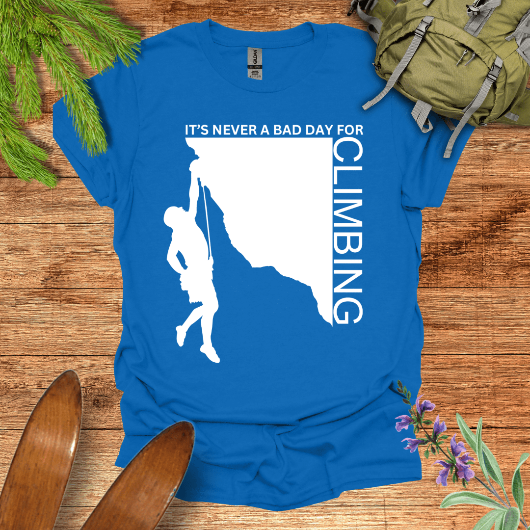 Rock Climbing T-Shirt Royal / S