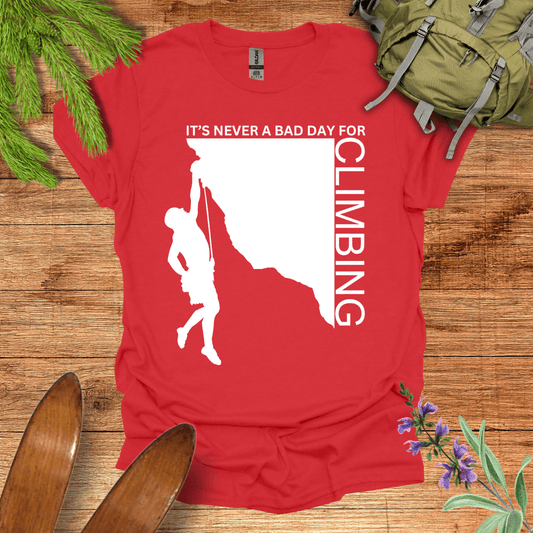 Rock Climbing T-Shirt Red / S