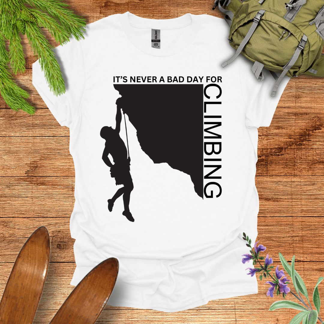 Rock Climbing T-Shirt White / S