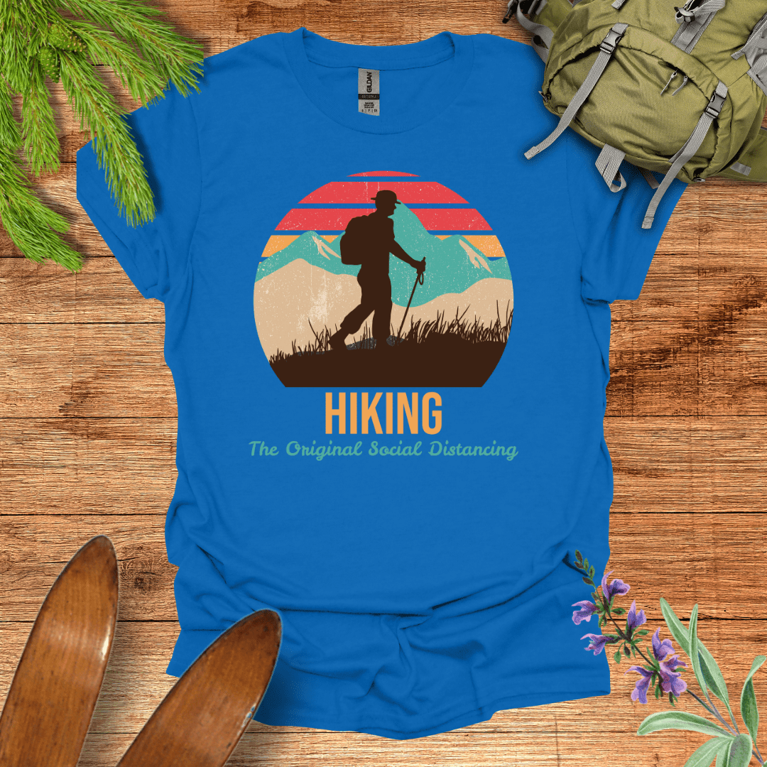 Social Hiking T-Shirt Royal / S