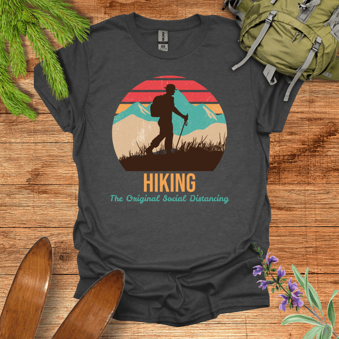 Social Hiking T-Shirt Dark Heather / S