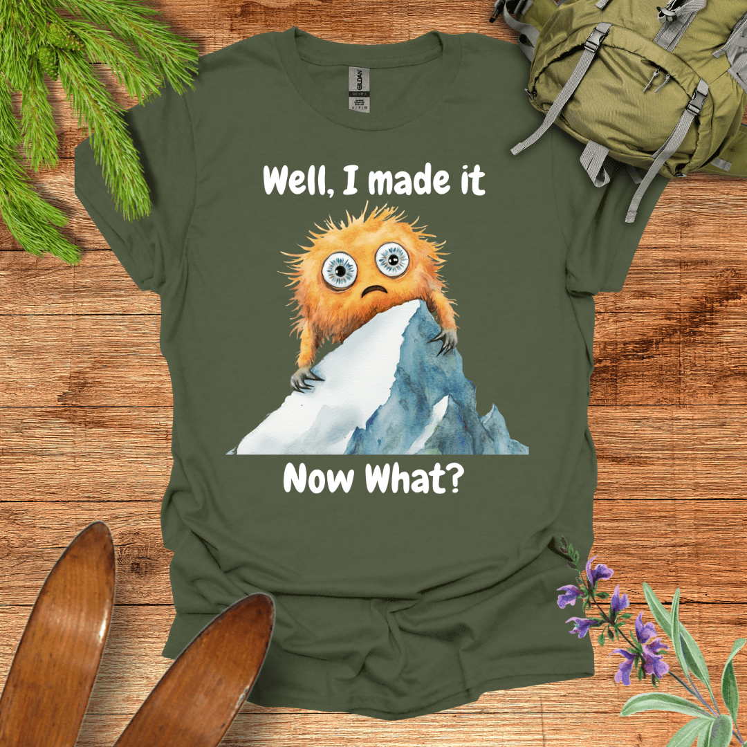 Stuck At The Top T-Shirt Military Green / S