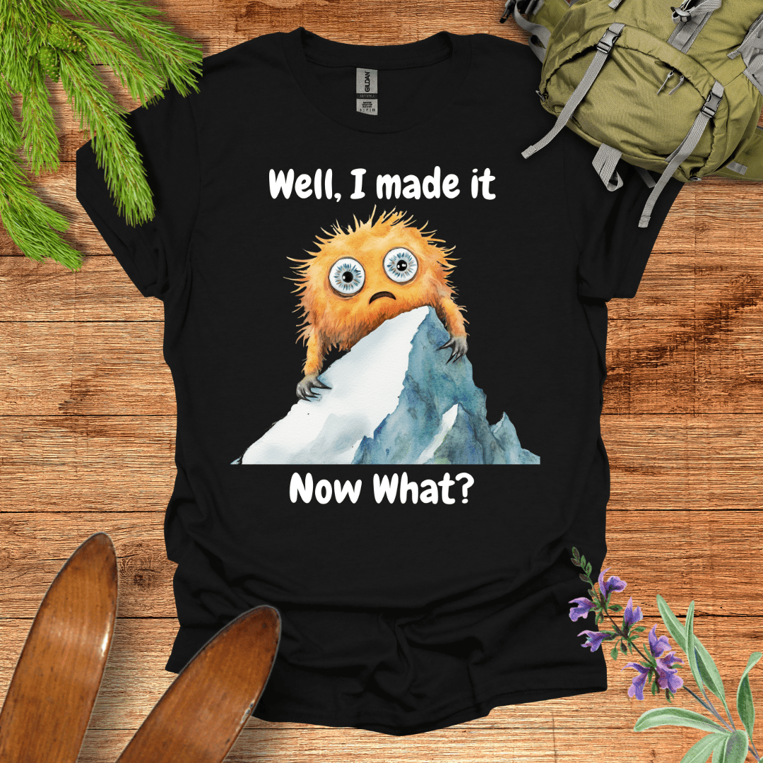 Stuck At The Top T-Shirt Black / S