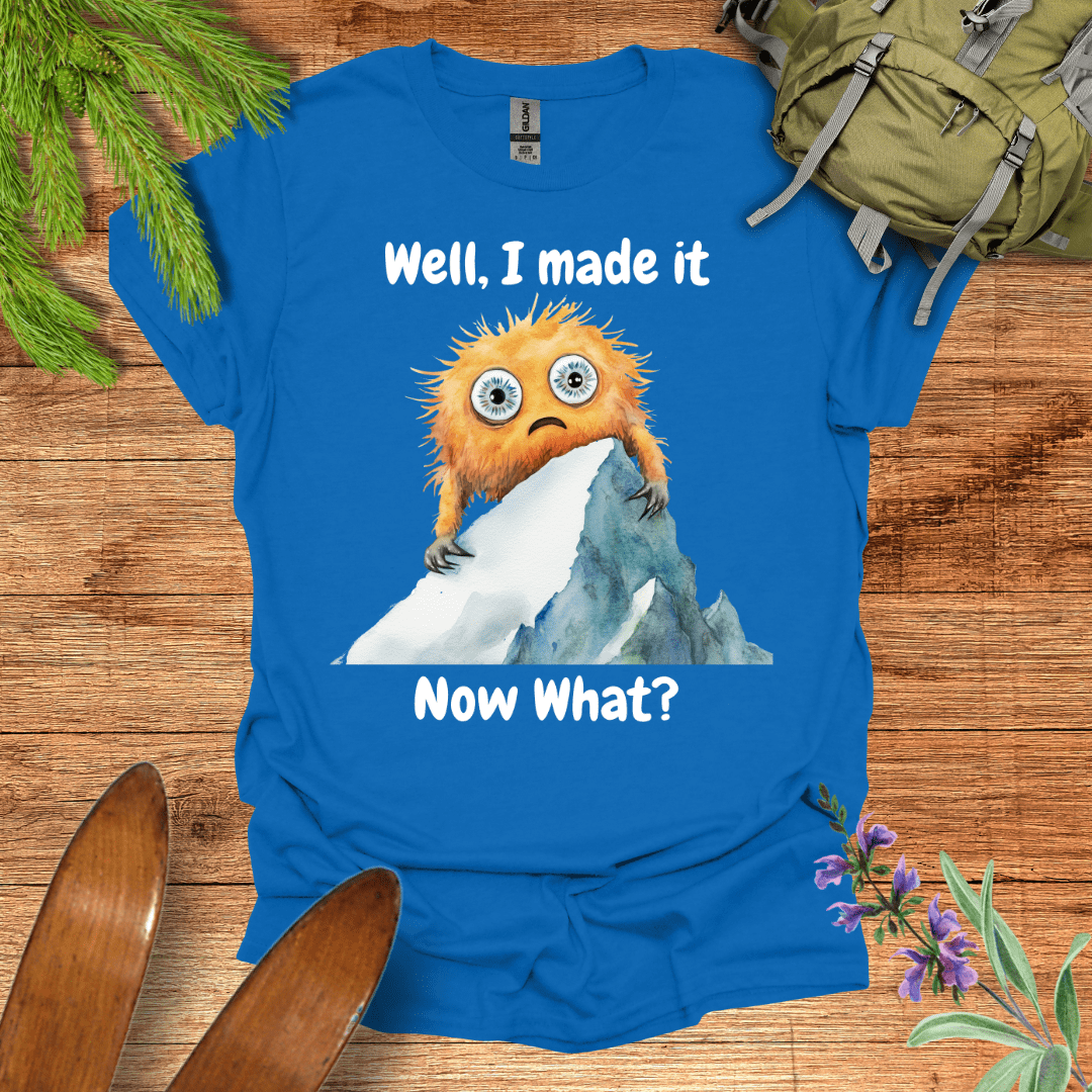 Stuck At The Top T-Shirt Royal / S