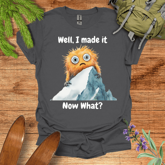 Stuck At The Top T-Shirt Charcoal / S