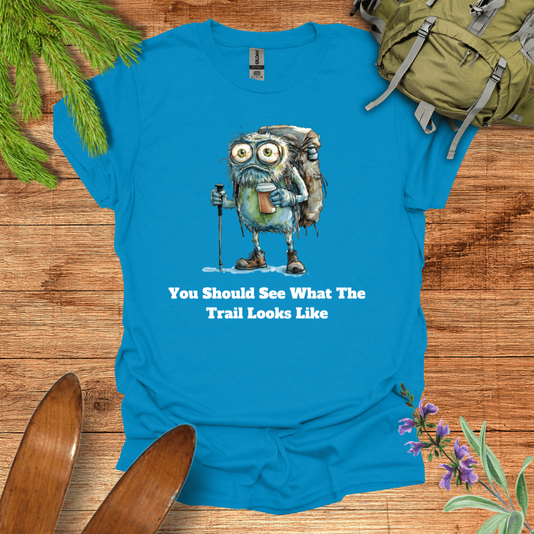 Ugly Trail Hiking T-Shirt Sapphire / S