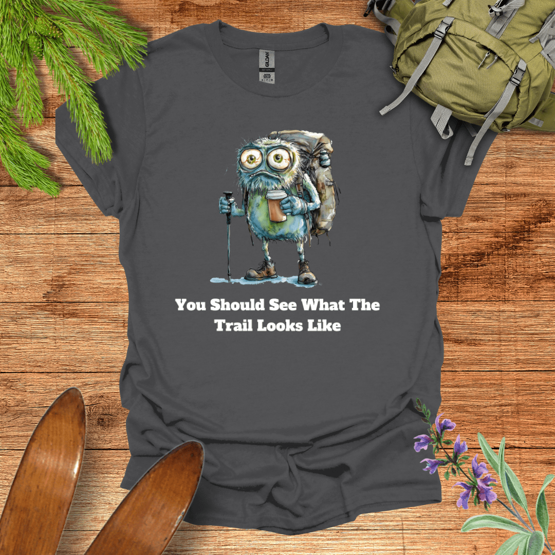 Ugly Trail Hiking T-Shirt Charcoal / S