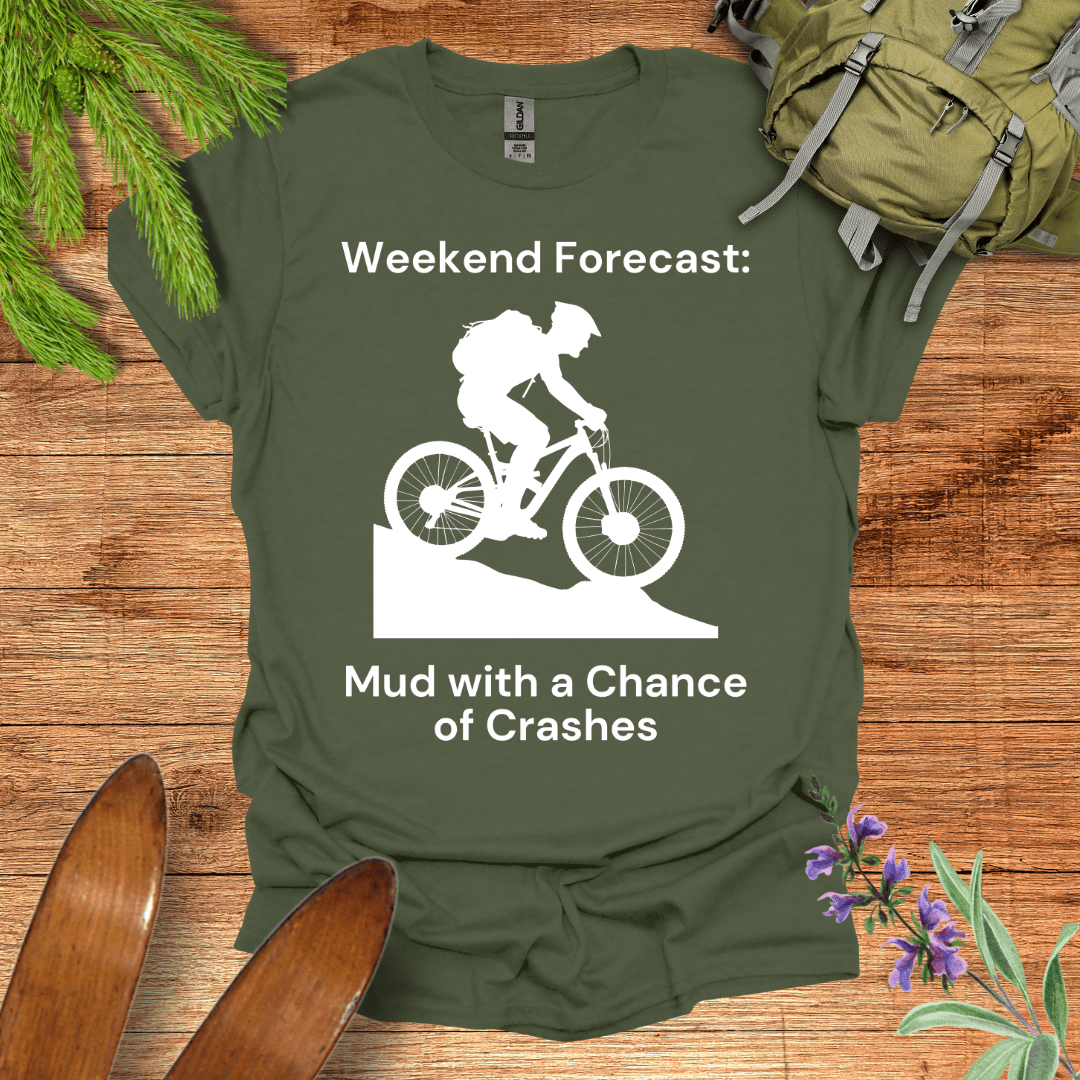 Weekend Forecast T-Shirt Military Green / S