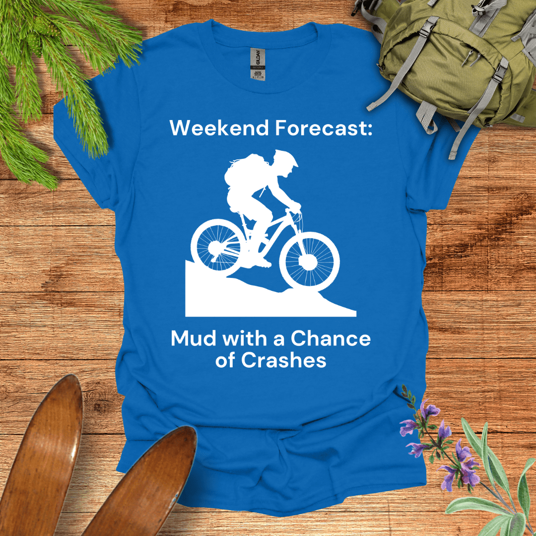 Weekend Forecast T-Shirt Royal / S