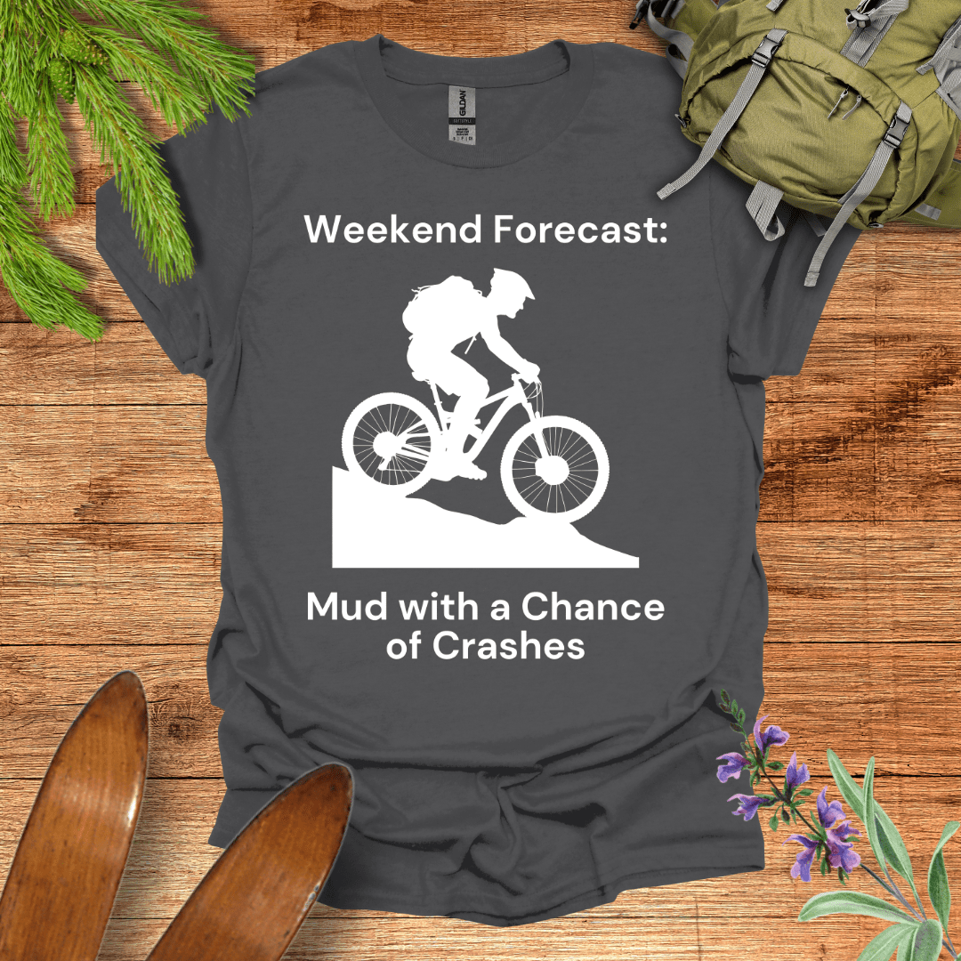 Weekend Forecast T-Shirt Charcoal / S