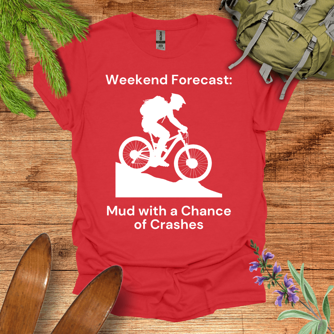 Weekend Forecast T-Shirt Red / S
